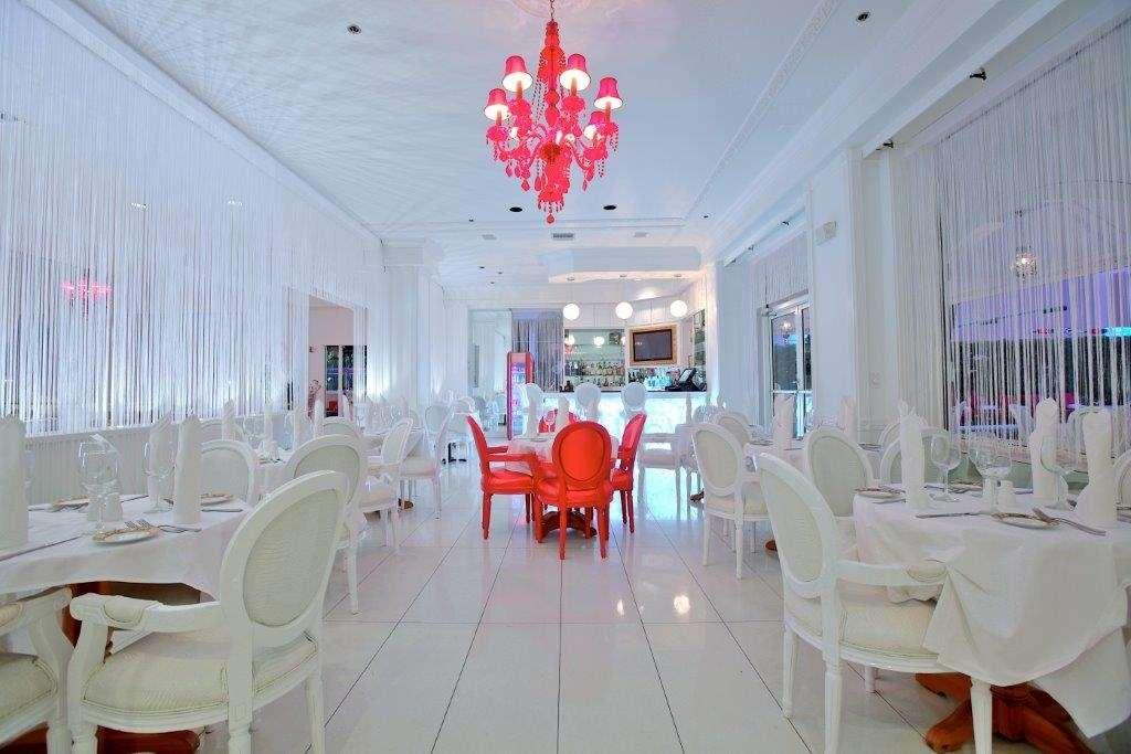 Red South Beach Hotel Miami Beach Restaurace fotografie