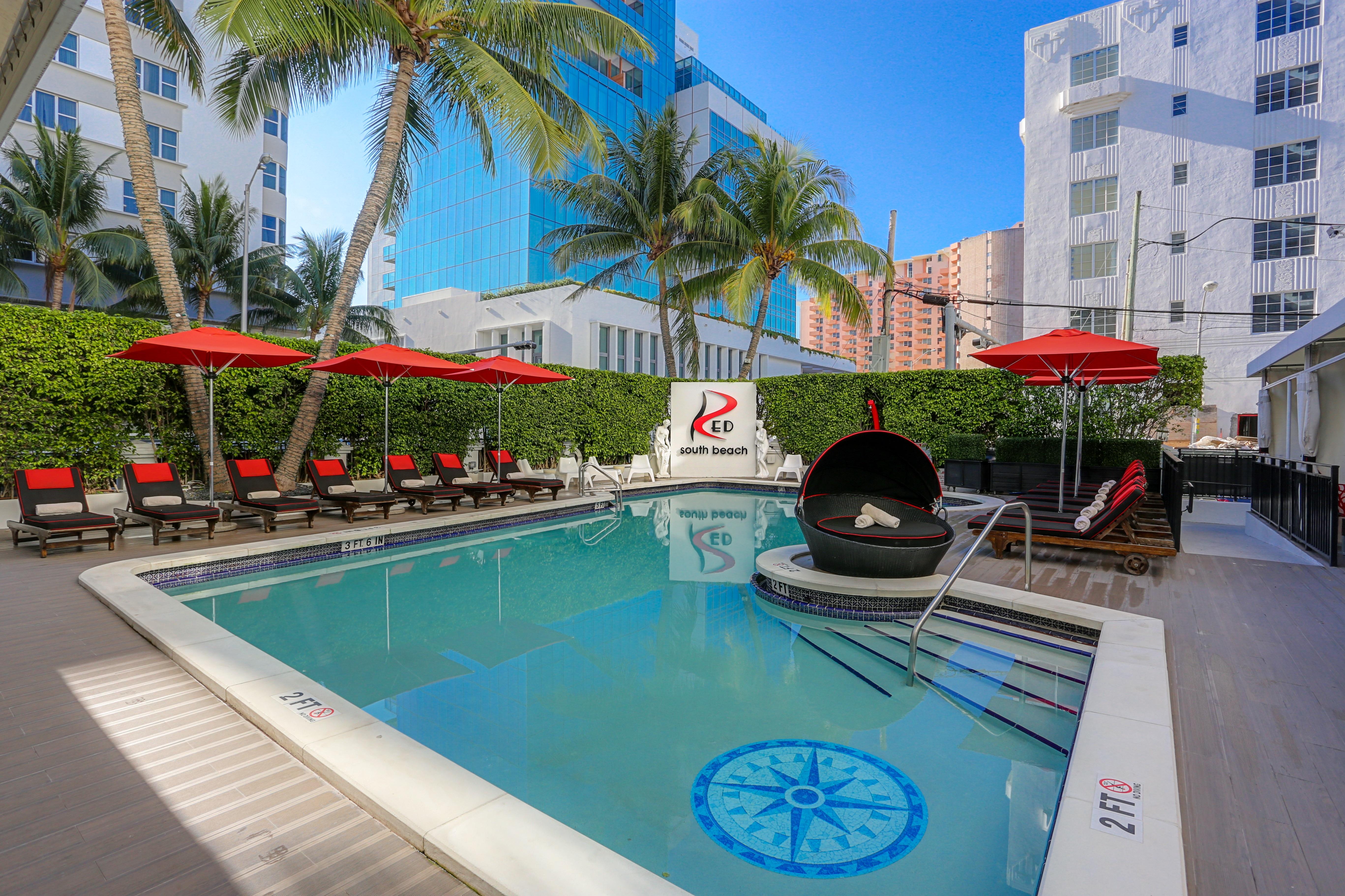 Red South Beach Hotel Miami Beach Exteriér fotografie